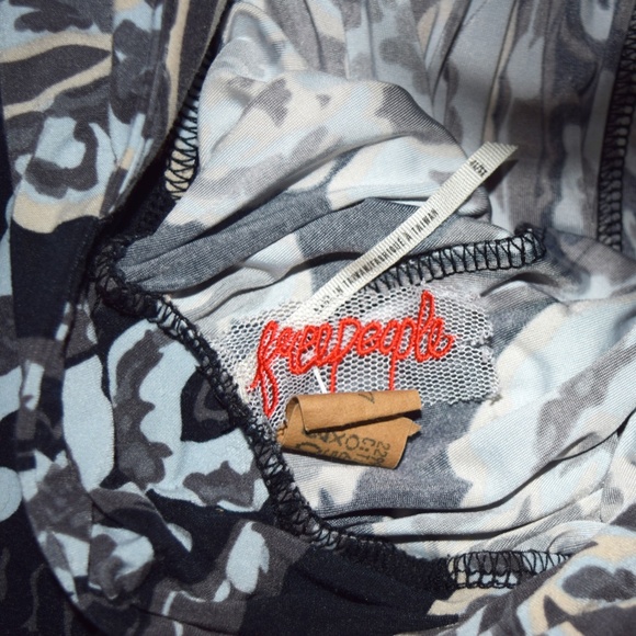 Free People Wide Leg Jersey Soft Jumpsuit - Size X-Small - Picture 7 of 7